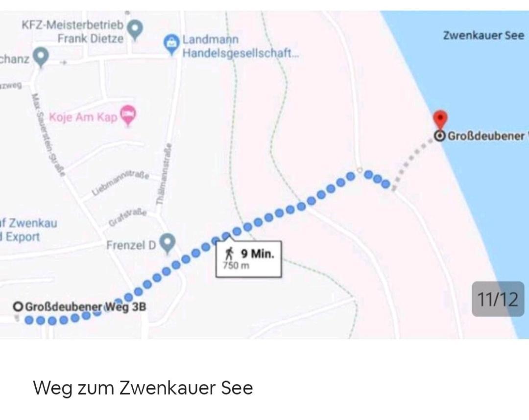 Fewo - Seensucht Am Zwenkauer See Экстерьер фото